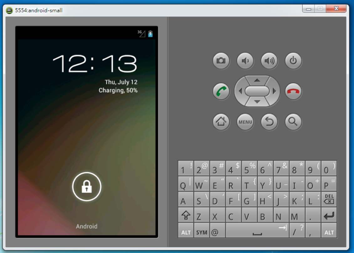 Android emulator bootup